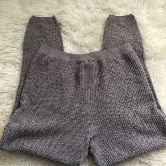 Anthro Sleeping on Slow Wool Leggings - Picture 8 of 8